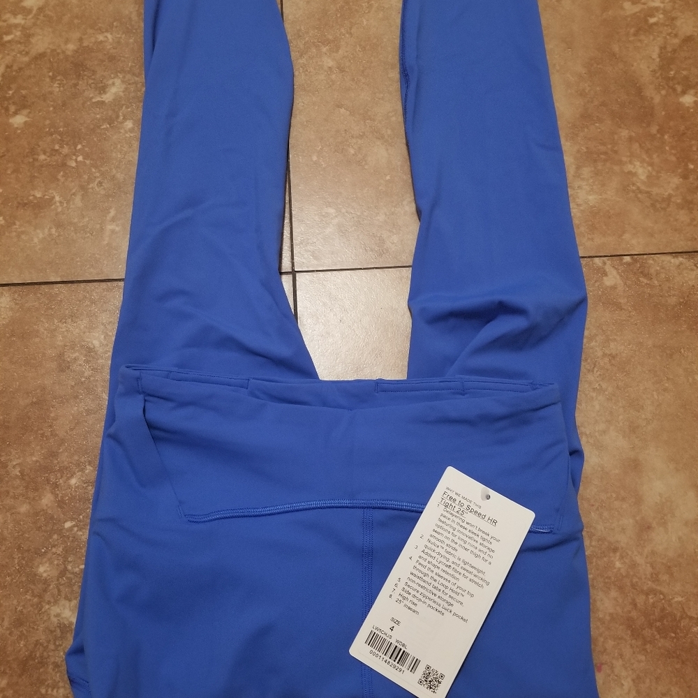 SOLD Lulu free to speed HR 25" wild bluebell sz 4 - Picture 4 of 8